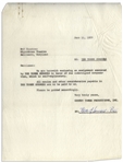 Lot of Two Moe Howard Signed Agreements on Behalf of The Three Stooges to Glen Casino & R-F Theatres, Both Dated June 1959 -- 2pp. Measure 8.5'' x 11'' -- Very Good